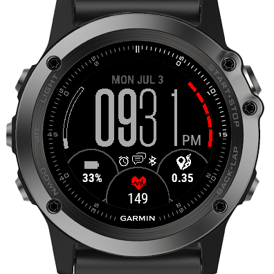 FT Digital watch face screenshot 2