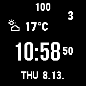 BASALT - Retro LCD Field Watch · Screenshot 3