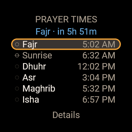 Wrist Adhkar · Screenshot 2