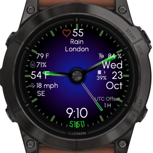 Gradient Green (OWM Weather) · Screenshot 0