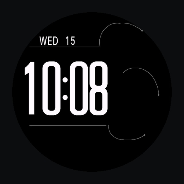 Fieldline Modular Data Watch Face · Screenshot 3