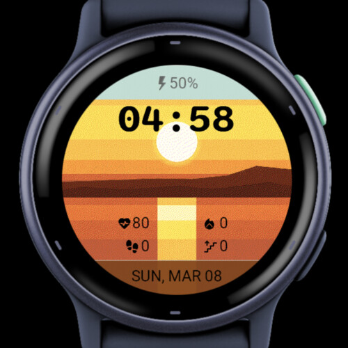 Desert Sunset Minimal 2