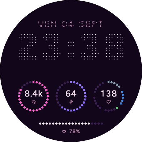 Matrix - LED Digital Watch Face · Screenshot 2