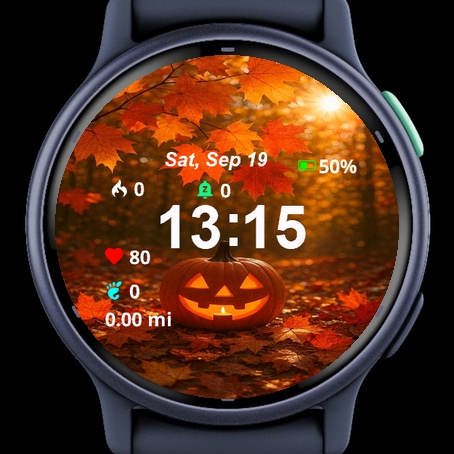 Pumpkin Face Carved Surrounded · Screenshot 2