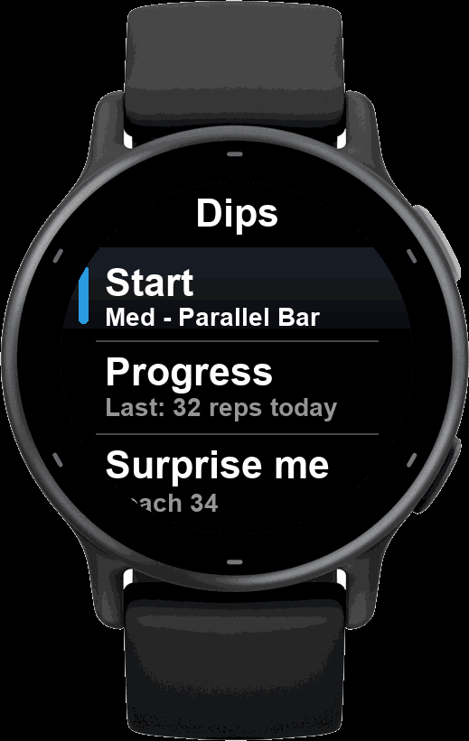 Dips Workout Pro · Screenshot 4