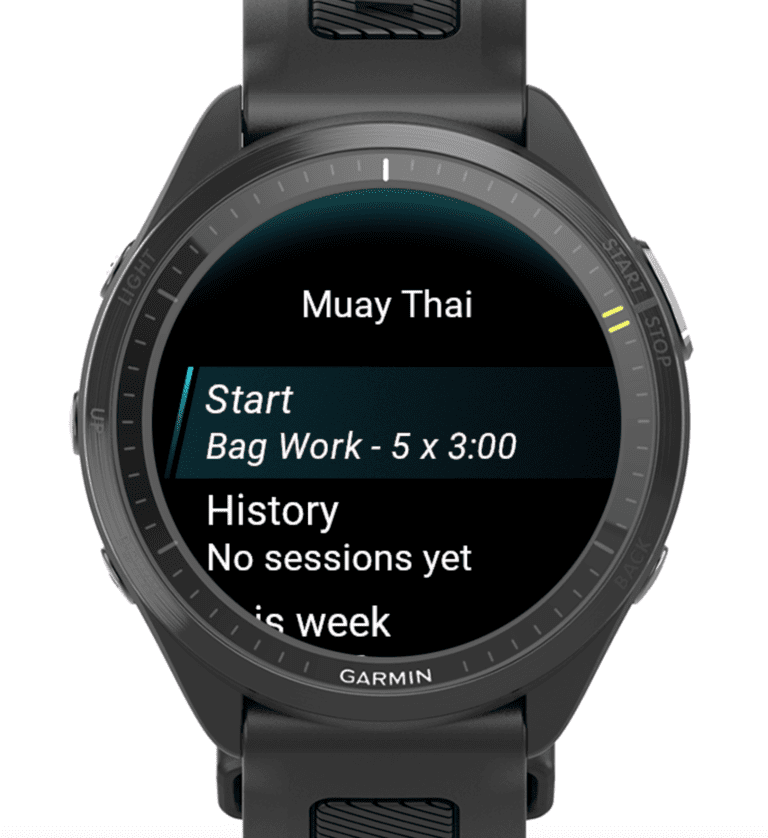 Muay Thai Tracker · Timer rund · Zrzut ekranu 0