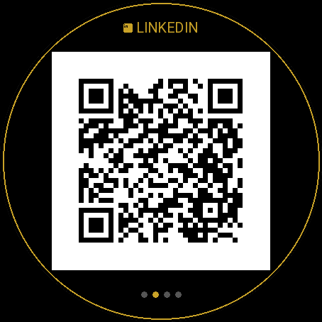 Boardroom Card: Your business card on your wrist · Screenshot 2