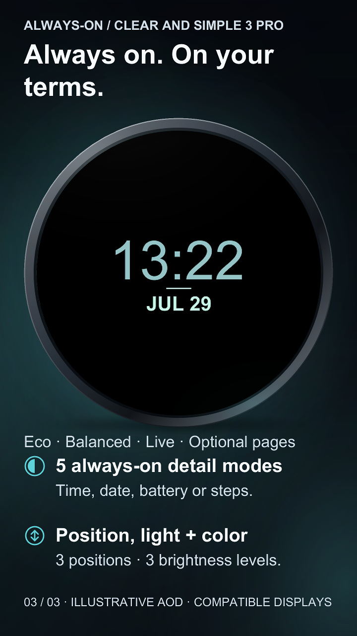 Clear and simple 3 Pro · Screenshot 3