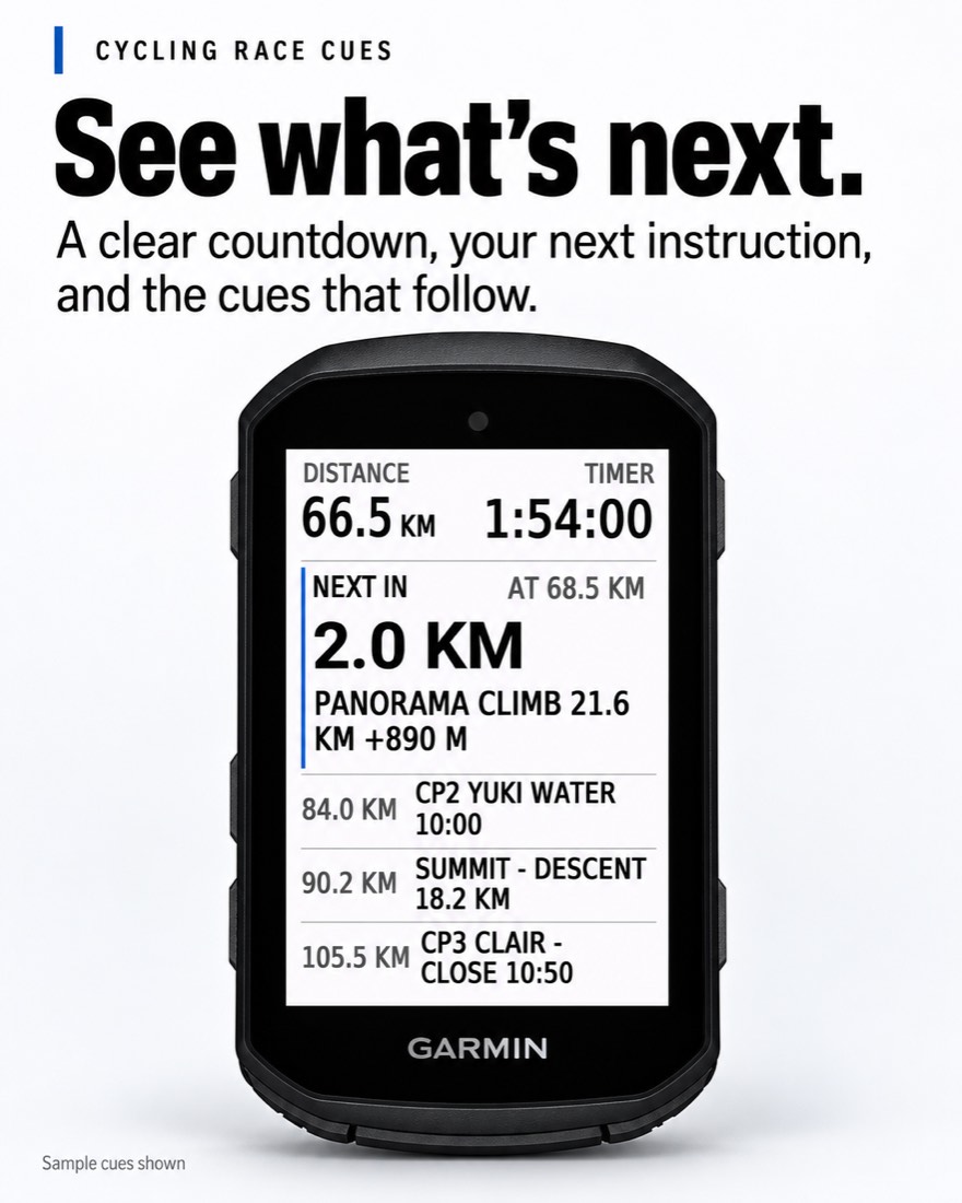 Cycling Race Cues · Screenshot 0