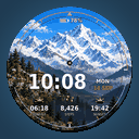 Himalayan Trail Nature Watch Face · Screenshot 0