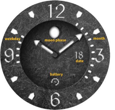 Stone Clock 4