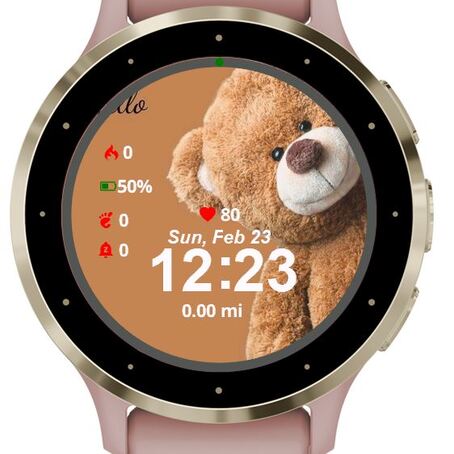Hello from the Teddy Bear · Screenshot 0