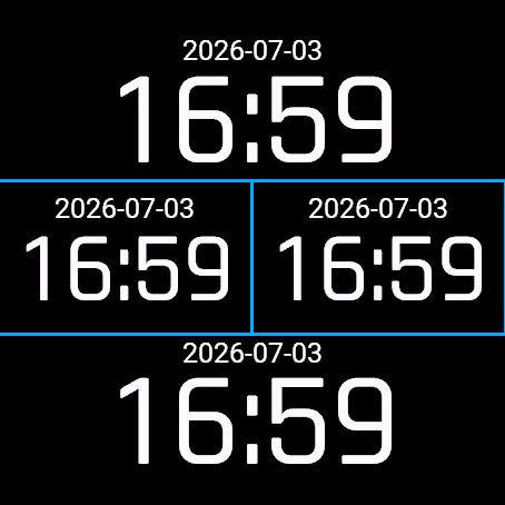 Time with Date · Screenshot 1