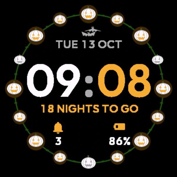 Spooky Lights - Halloween Countdown · Screenshot 3