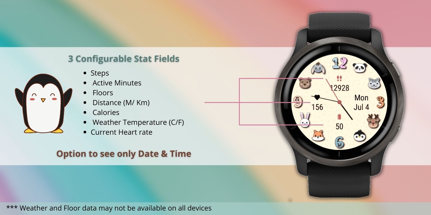 Kawaii Analog (Multi Themes) · Screenshot 3