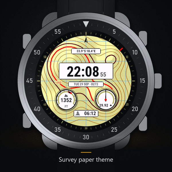 Ronnie · Contour: Topo Map Tactical Face · Screenshot 1