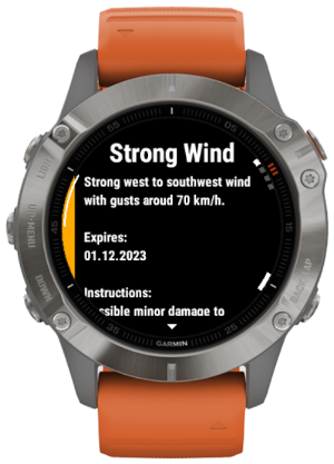 Czech weather alerts · Screenshot 2