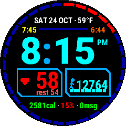 Active Blue · Screenshot 2