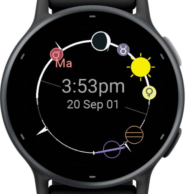 THE PLANETS - Watchface · Screenshot 4