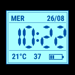 RetroTempLed – Temperature LED Watch · Screenshot 3