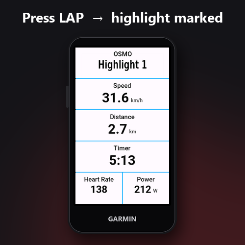 Osmo Remote Data filed · Screenshot 1