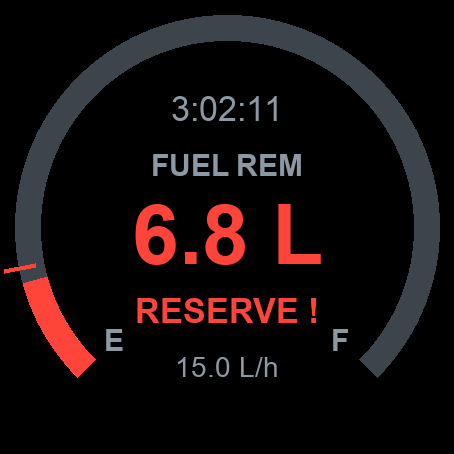 Fuel Burn – Fuel Timer for Pilots · Screenshot 2