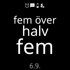 Ungefär, fem i halv tolv · Screenshot 0