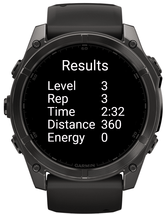 Course Navette ( 20m Beep test) · Screenshot 1