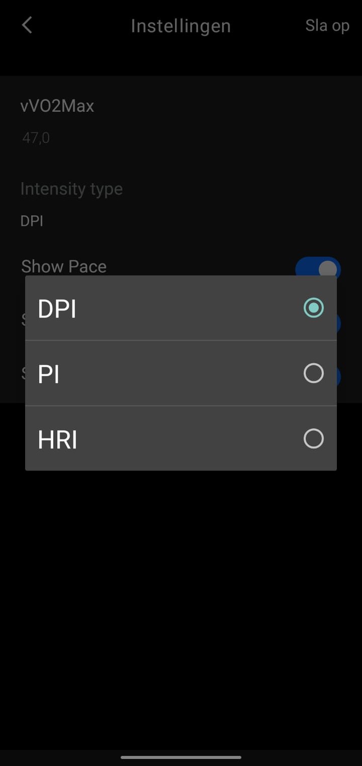 Dynamic Pace Intensity · Screenshot 3