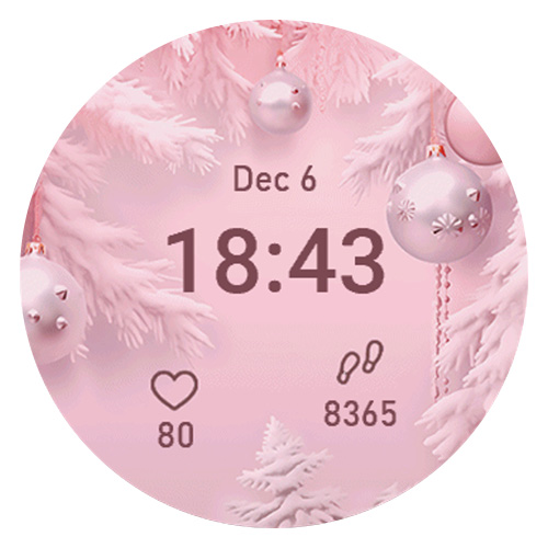 Pink Winter Holidays · Screenshot 0