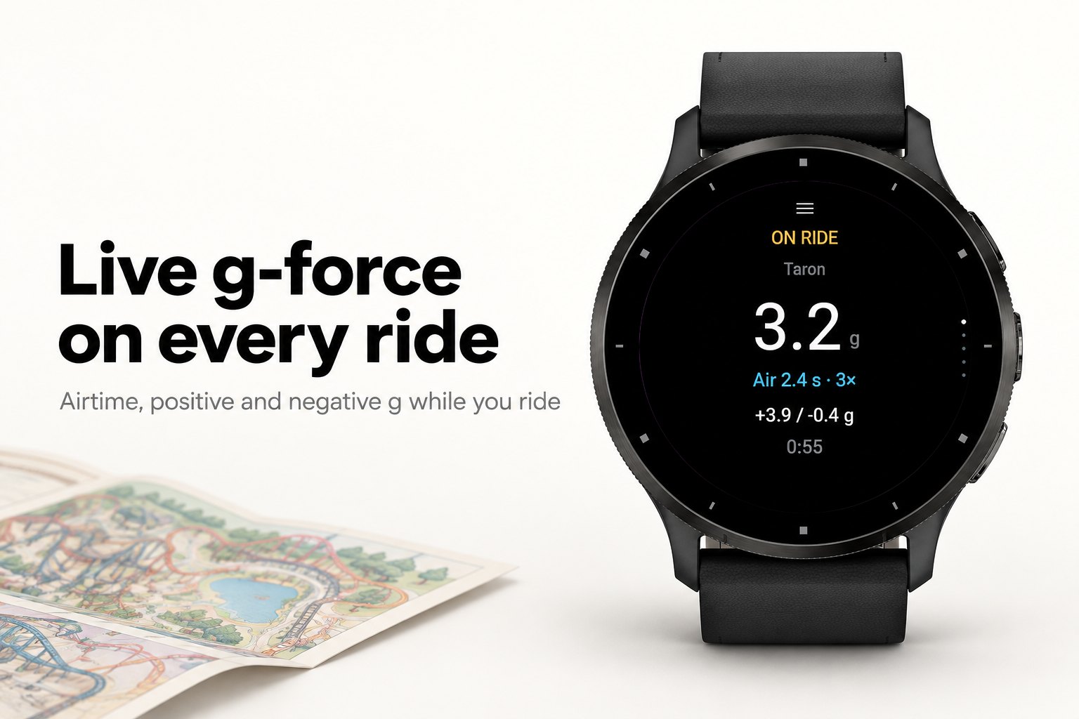 Loopday - Roller coaster log with g-forces · Screenshot 0