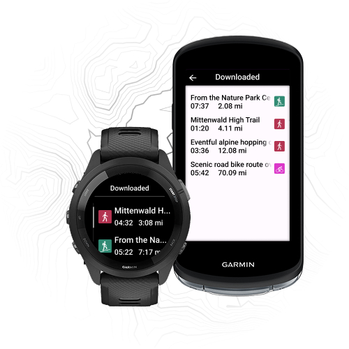 Outdooractive for Garmin · Screenshot 2