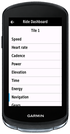 Ride Dashboard · Screenshot 3