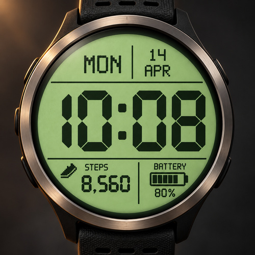Retro LCD · Screenshot 2