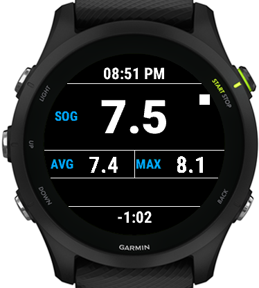 Sailing Race Timer · Screenshot 3