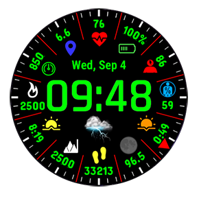 MOS Round Outdoor 165, · Screenshot 1
