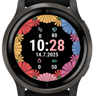 Floral Watchface · Screenshot 2