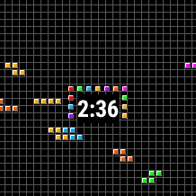 Retro Tetris Watchface - animated · Screenshot 2