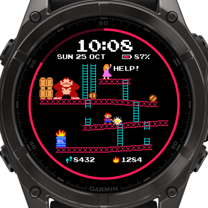 Donkey Kong Classic Nintendo Jumpman Arcade Watch · Snímek obrazovky 3