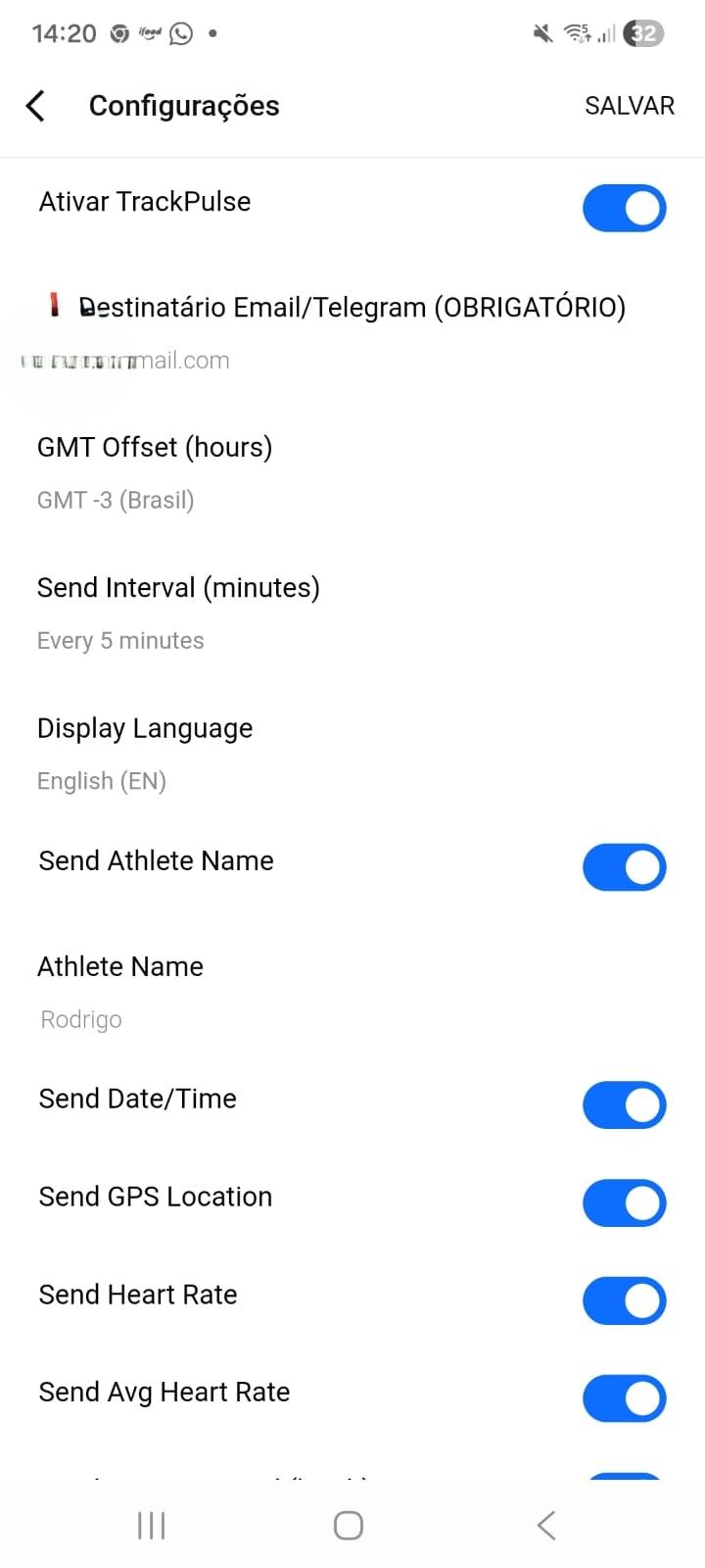 Track Pulse — Activity Sharing & Reactions screenshot 3