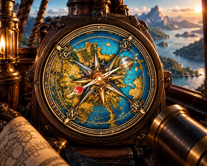 Quiet Relics: The Cartographers Compass · Screenshot 0