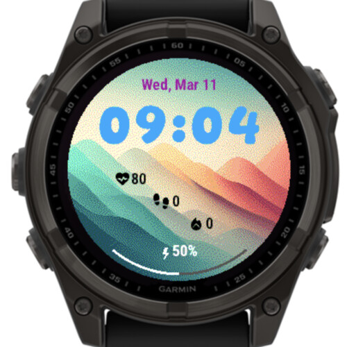 Colorful Gradient Mountains · Screenshot 3