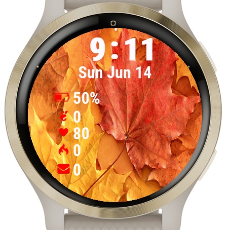 Bunch Autumn Leaves Table · Screenshot 0