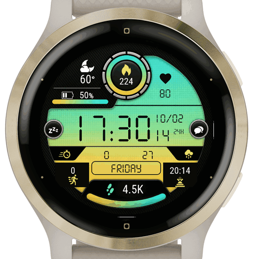 Mint Gold LCD · Screenshot 2