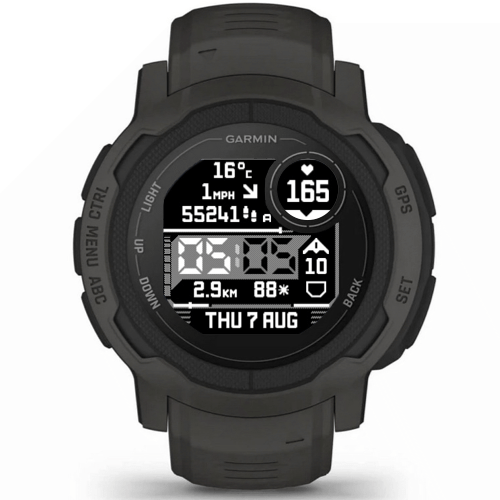 DIGI TACTICAL V11 Instinct3 SOLAR Pixel Perfect | Connect IQ Store