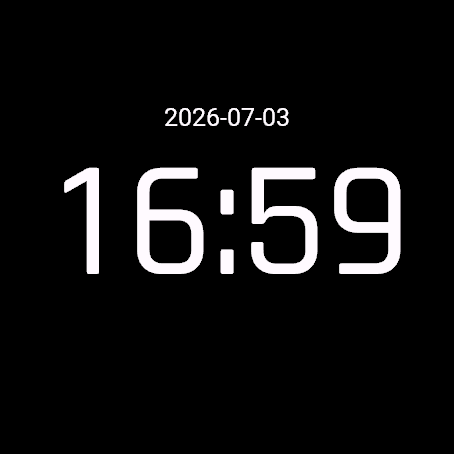 Time with Date · Screenshot 0