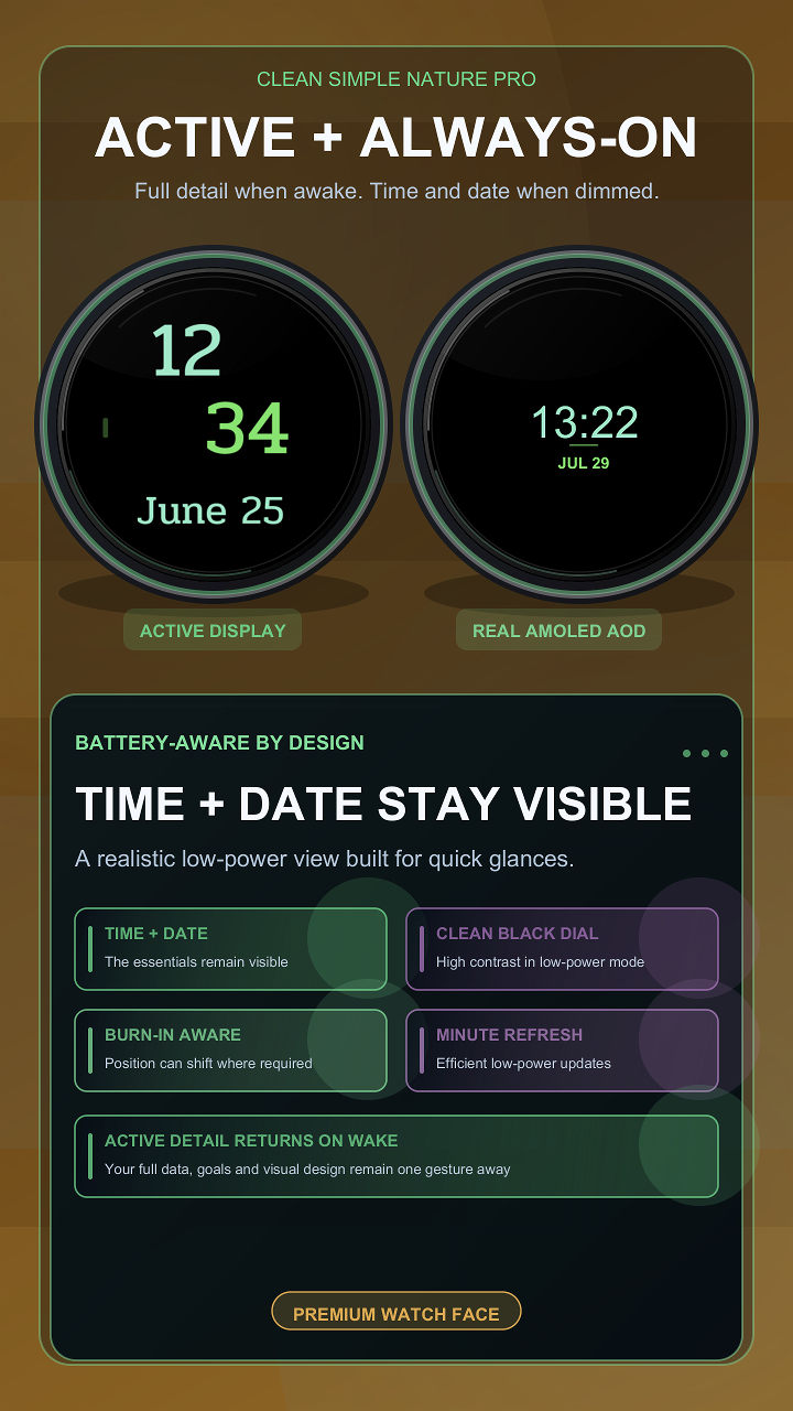 Clean simple nature Pro · Screenshot 1