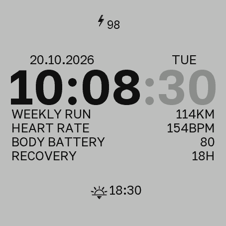 TN Watch Face · Screenshot 2