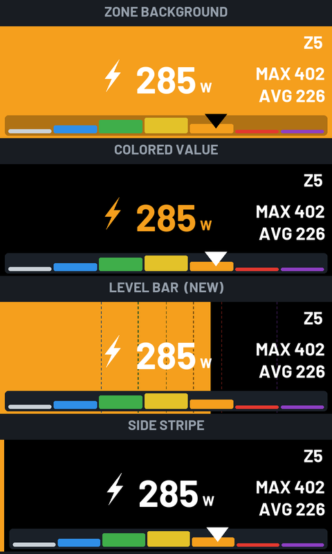 ZoneFields Power – Power Zones · Screenshot 1
