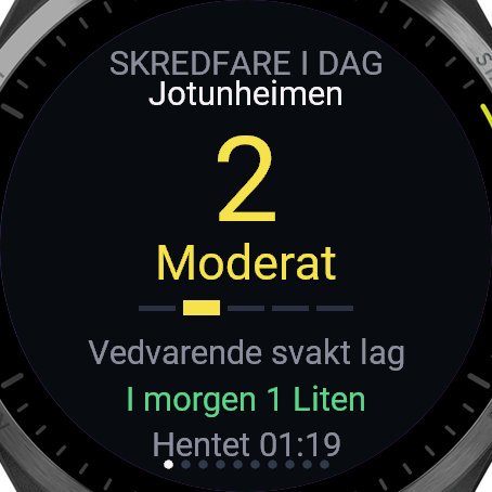 Skredvarsel for randonée og topptur · Screenshot 0